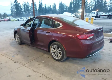 2016 Chrysler 200 Limited z USA, uszkodzony, nr VIN 1C3CCCAB3GN129440